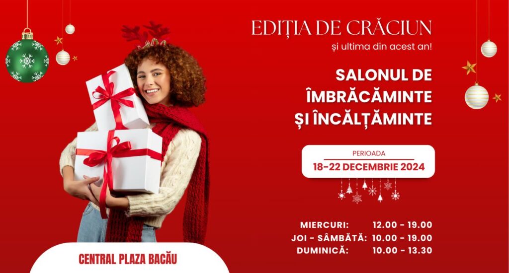 Targ de imbracaminte Bacau Central Plaza